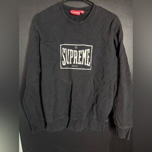 Black supreme shirt
